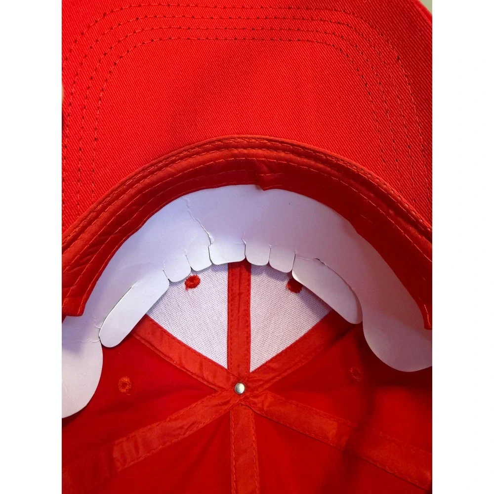 Atlanta Hawks NBA Red Hat Yellow‎ Embroidered H Atlanta Mens Cap Adjustable